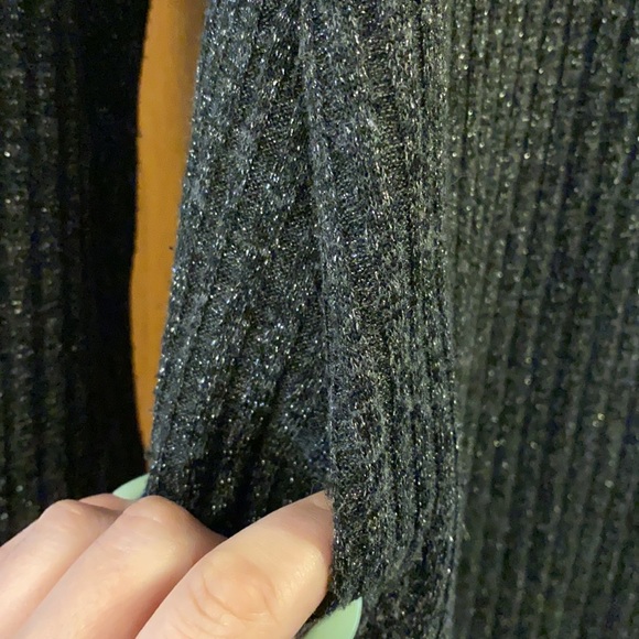 Sparkle rib knit sweater dress - Picture 4 of 4